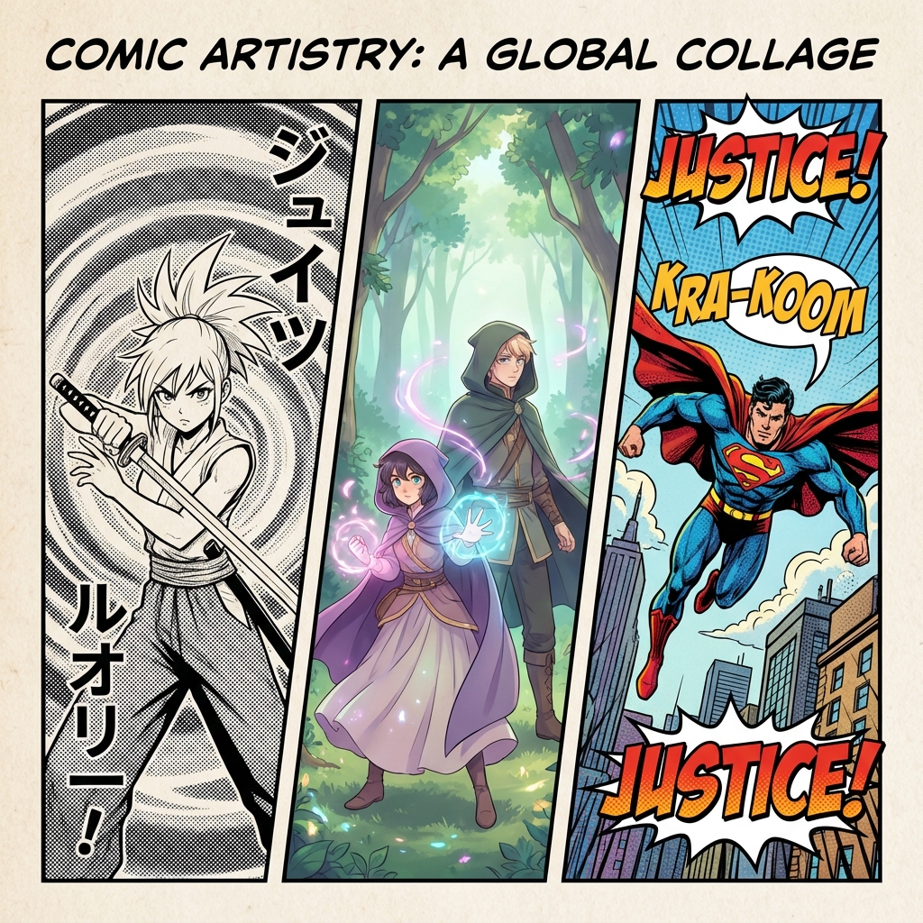 Top 5 Styles for Your AI Webtoon in 2024